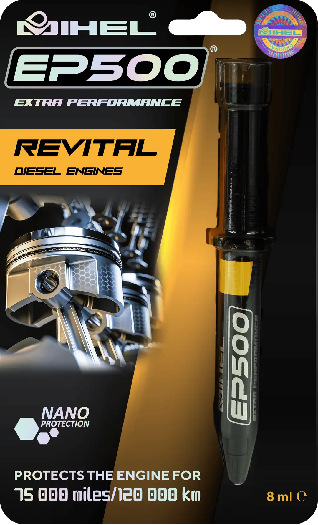 MIHEL EP500 DE – Ceramic Additive for Diesel Engines