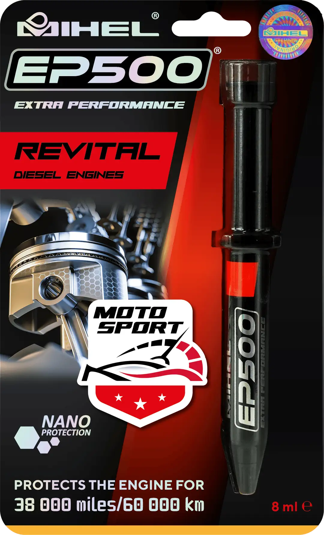 MIHEL EP500 DEM MOTO SPORT – High-Performance Ceramic Additive for Diesel Engines