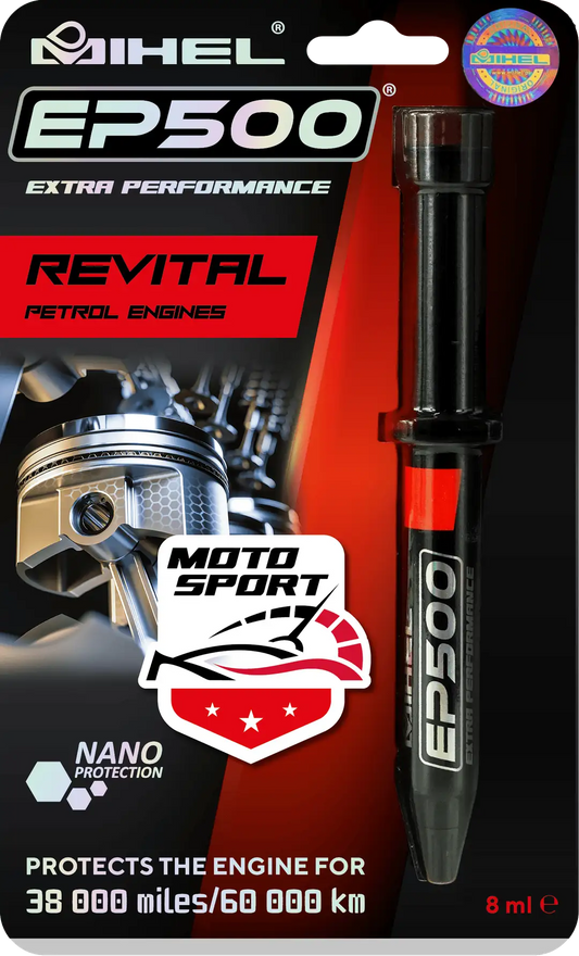 MIHEL EP500 PEM MOTO SPORT – High-Performance Ceramic Additive for Petrol Engines